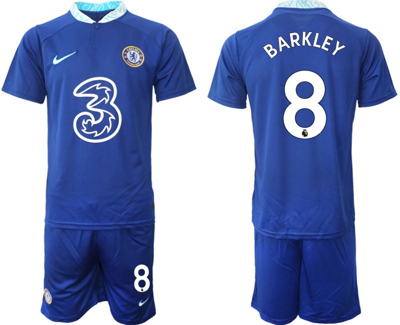 Men 2022-2023 Club Chelsea FC home blue 8 Soccer Jersey